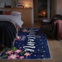 mls fc dallas area rug non slip soccer carpet home decor gift idea for fans bedroom fcd45