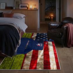 mls fc dallas area rug non slip soccer carpet home decor gift idea for fans bedroom fcd48