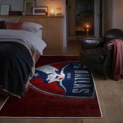 mls fc dallas area rug non slip soccer carpet home decor gift idea for fans bedroom fcd49