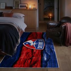 mls fc dallas area rug non slip soccer carpet home decor gift idea for fans bedroom fcd52