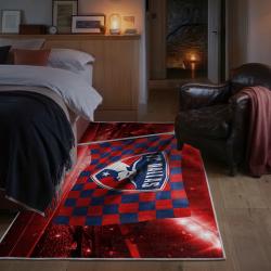 mls fc dallas area rug non slip soccer carpet home decor gift idea for fans bedroom fcd63