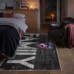 mls fc dallas area rug non slip soccer carpet home decor gift idea for fans bedroom fcd64
