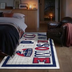 mls fc dallas area rug non slip soccer carpet home decor gift idea for fans bedroom fcd78
