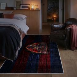 mls fc dallas area rug non slip soccer carpet home decor gift idea for fans bedroom fcd83