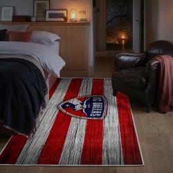 mls fc dallas area rug non slip soccer carpet home decor gift idea for fans bedroom fcd87