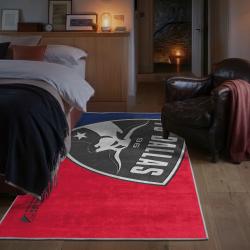 mls fc dallas area rug non slip soccer carpet home decor gift idea for fans bedroom fcd95