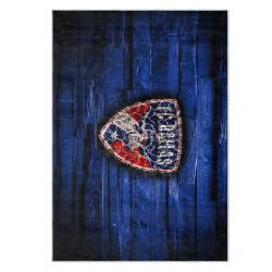 mls fc dallas area rug non slip soccer carpet home decor gift idea for fans fcd106
