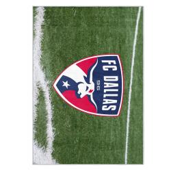 mls fc dallas area rug non slip soccer carpet home decor gift idea for fans fcd12