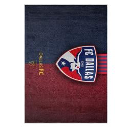 mls fc dallas area rug non slip soccer carpet home decor gift idea for fans fcd14