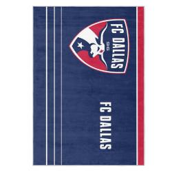 mls fc dallas area rug non slip soccer carpet home decor gift idea for fans fcd15