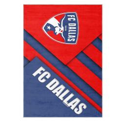 mls fc dallas area rug non slip soccer carpet home decor gift idea for fans fcd27