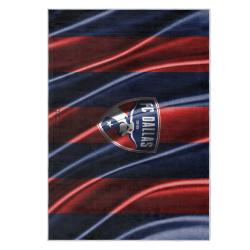mls fc dallas area rug non slip soccer carpet home decor gift idea for fans fcd36