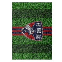 mls fc dallas area rug non slip soccer carpet home decor gift idea for fans fcd40