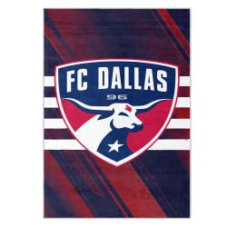 mls fc dallas area rug non slip soccer carpet home decor gift idea for fans fcd44
