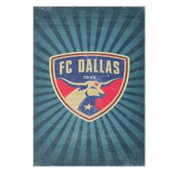 mls fc dallas area rug non slip soccer carpet home decor gift idea for fans fcd47