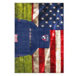 mls fc dallas area rug non slip soccer carpet home decor gift idea for fans fcd48