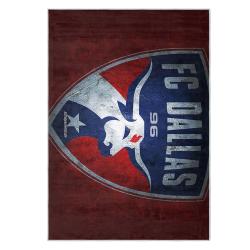 mls fc dallas area rug non slip soccer carpet home decor gift idea for fans fcd49