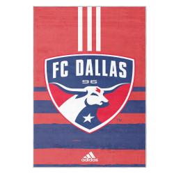 mls fc dallas area rug non slip soccer carpet home decor gift idea for fans fcd50