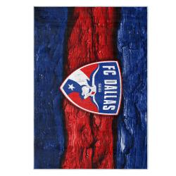 mls fc dallas area rug non slip soccer carpet home decor gift idea for fans fcd52