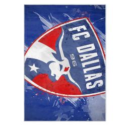 mls fc dallas area rug non slip soccer carpet home decor gift idea for fans fcd56