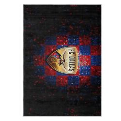 mls fc dallas area rug non slip soccer carpet home decor gift idea for fans fcd67