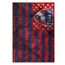 mls fc dallas area rug non slip soccer carpet home decor gift idea for fans fcd70