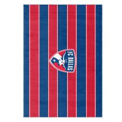 mls fc dallas area rug non slip soccer carpet home decor gift idea for fans fcd75