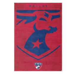 mls fc dallas area rug non slip soccer carpet home decor gift idea for fans fcd86