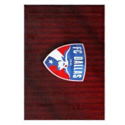 mls fc dallas area rug non slip soccer carpet home decor gift idea for fans fcd9