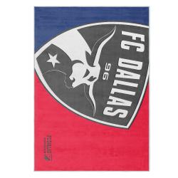 mls fc dallas area rug non slip soccer carpet home decor gift idea for fans fcd95