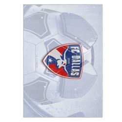 mls fc dallas area rug non slip soccer carpet home decor gift idea for fans fcd98
