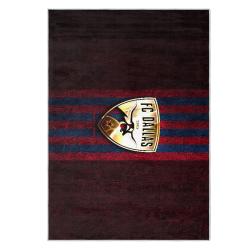 mls fc dallas area rug non slip soccer carpet home decor gift idea for fans fcd99