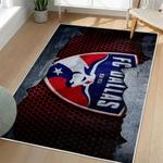 mls fc dallas area rug non slip soccer carpet home decor gift idea for fans living room fcd24