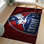 mls fc dallas area rug non slip soccer carpet home decor gift idea for fans living room fcd49