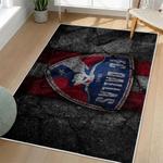 mls fc dallas area rug non slip soccer carpet home decor gift idea for fans living room fcd59