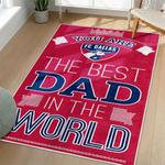 mls fc dallas area rug non slip soccer carpet home decor gift idea for fans living room fcd69