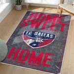 mls fc dallas area rug non slip soccer carpet home decor gift idea for fans living room fcd72