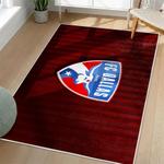 mls fc dallas area rug non slip soccer carpet home decor gift idea for fans living room fcd9