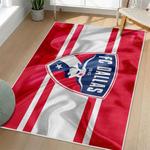 mls fc dallas area rug non slip soccer carpet home decor gift idea for fans living room fcd93