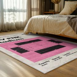 mls inter miami cf soccer team logo sport carpet area rug home decor gift bedroom imcf36