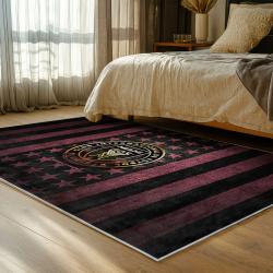 mls inter miami cf soccer team logo sport carpet area rug home decor gift bedroom imcf40