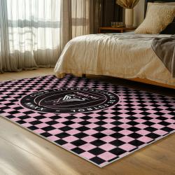 mls inter miami cf soccer team logo sport carpet area rug home decor gift bedroom imcf74