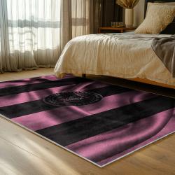 mls inter miami cf soccer team logo sport carpet area rug home decor gift bedroom imcf89