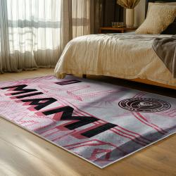 mls inter miami cf soccer team logo sport carpet area rug home decor gift bedroom imcf97