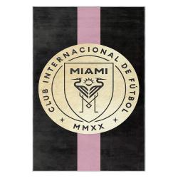 mls inter miami cf soccer team logo sport carpet area rug home decor gift imcf2