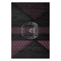 mls inter miami cf soccer team logo sport carpet area rug home decor gift imcf20