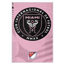 mls inter miami cf soccer team logo sport carpet area rug home decor gift imcf24