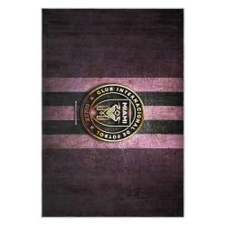 mls inter miami cf soccer team logo sport carpet area rug home decor gift imcf25