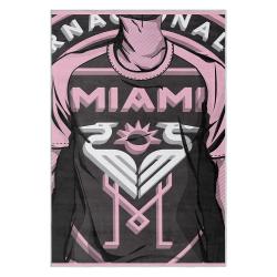 mls inter miami cf soccer team logo sport carpet area rug home decor gift imcf41
