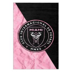 mls inter miami cf soccer team logo sport carpet area rug home decor gift imcf5